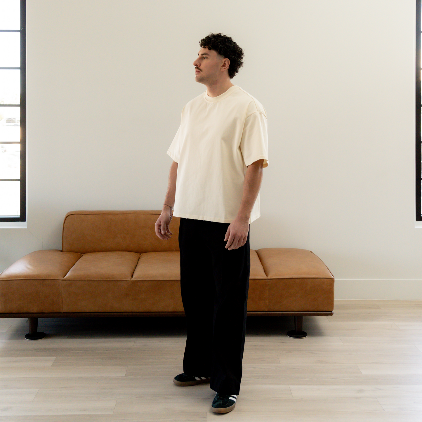 OVERSIZED CROP CORE TEE