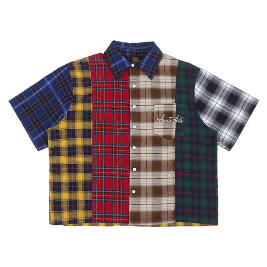 EVERYDAY CROP WORK BUTTON UP