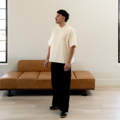 OVERSIZED CROP CORE TEE